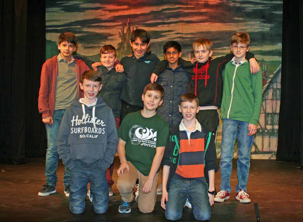 Year 8 Production of Beauty and The Beast, February 2015